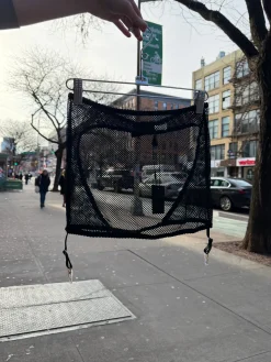 KissKill: Tatiana Fishnet Spanking Skirt - Black