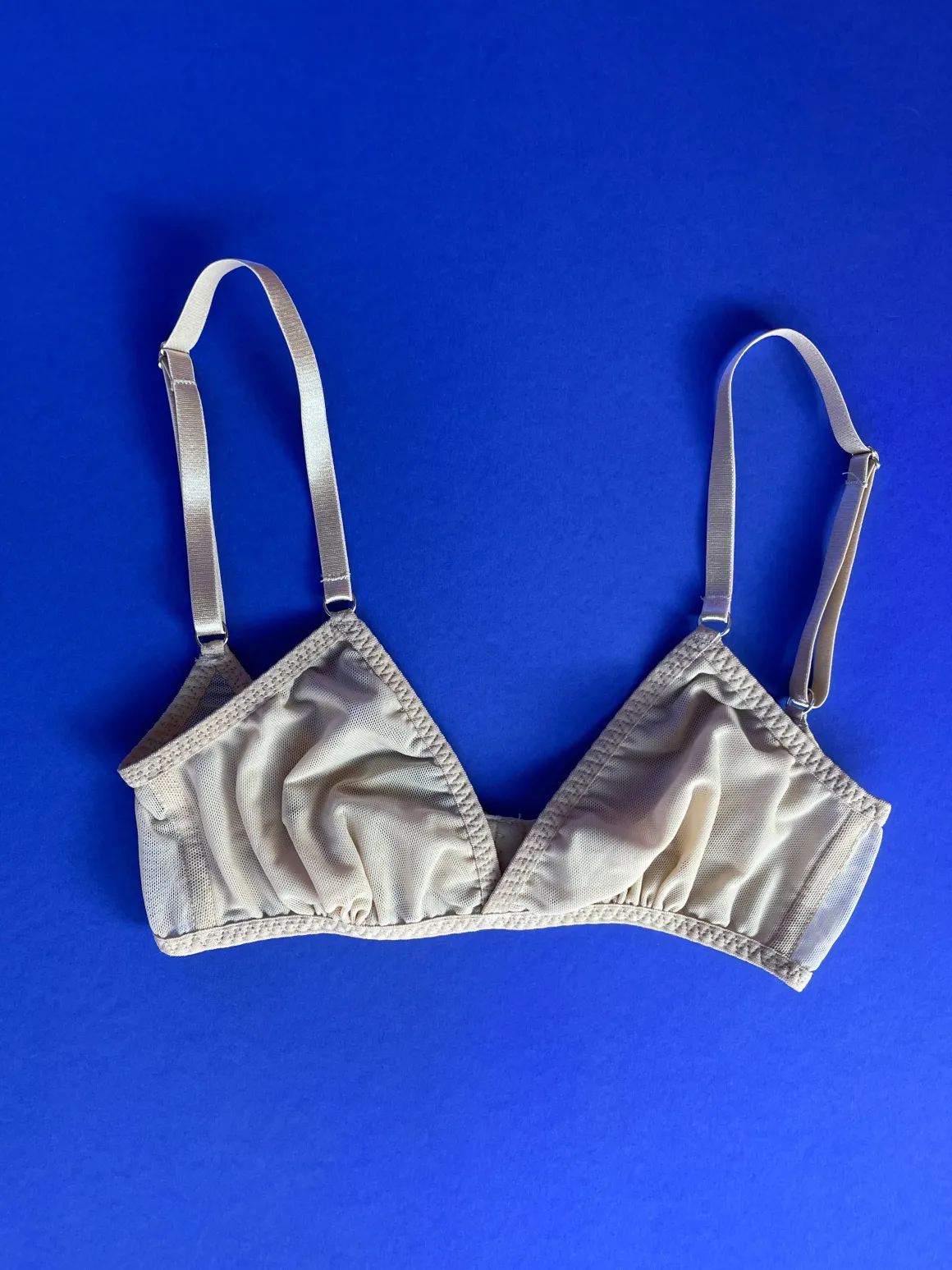 Kye Intimates: Daily Mesh Triangle Bra - Ecru