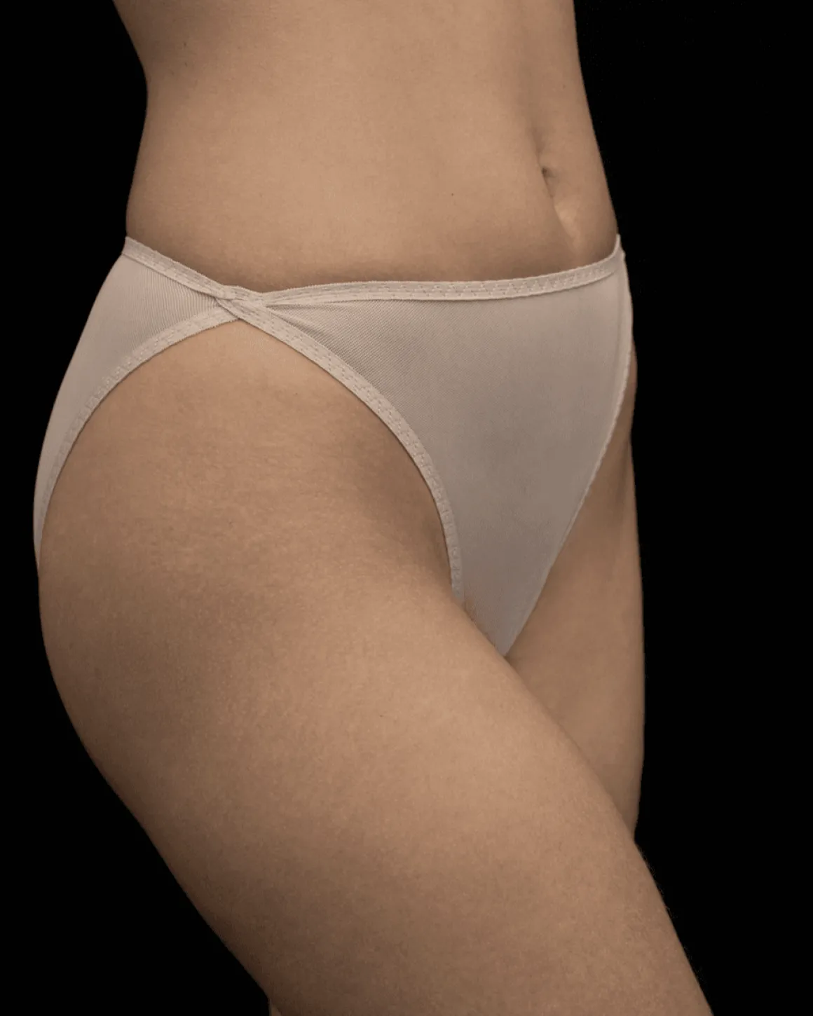 Kye Intimates: Daily Mies Mesh Brief - Ecru