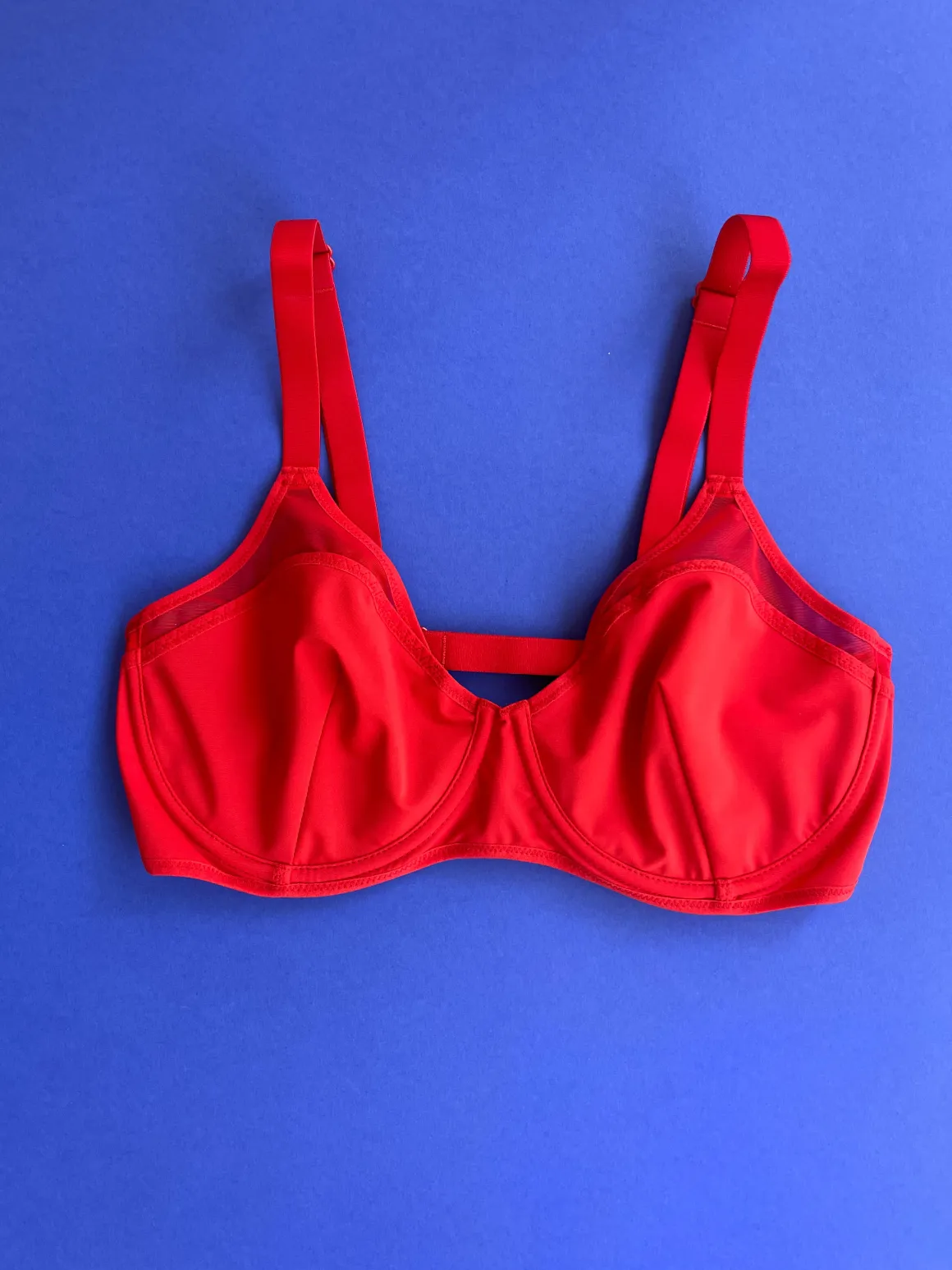 La Fille d'O: Georges Balconnet Bikini Top - Red