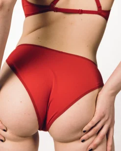 La Fille d'O: Precious Bikini Bottom - Red