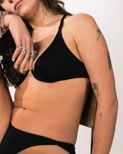 La Fille d'O: Precious Bikini Bottom - Black