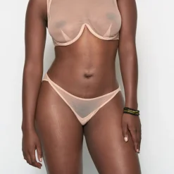 La Fille d'O: Sky Seven Brief - Beige