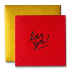 Ladyfingers: Love You Tiny Card