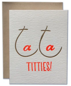 Ladyfingers: Ta Ta Titties Top Surgery Card
