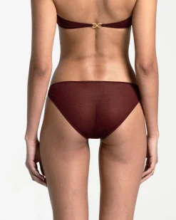 Marika Vera: Moore Bikini Brief - Burgundy