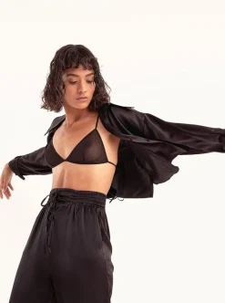 Marika Vera: Moore Triangle Bra - Black