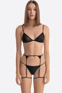 Marika Vera: Moore Triangle Bra - Black