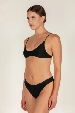 Mikoh: Leia Plunge Sporty Bikini Top - XL, Last One!