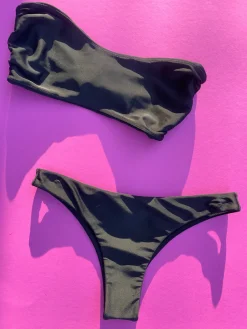 Mikoh: Loki Strapless Bikini Top - L, Last One!