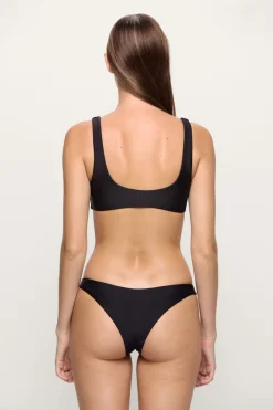 Mikoh: Papara Minimal Bikini Bottom - Black