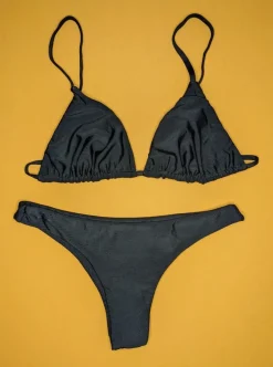Mikoh: Papara Minimal Bikini Bottom - Black