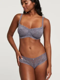 Montelle: Flirt Brazilian Brief - Crystal Grey