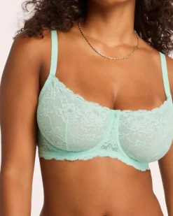 Montelle: Flirt Demi Lace Bra - D+ Cups Only