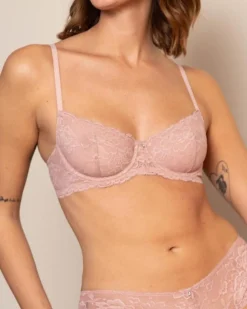 Montelle: Flirt Demi Lace Bra - D+ Cups Only