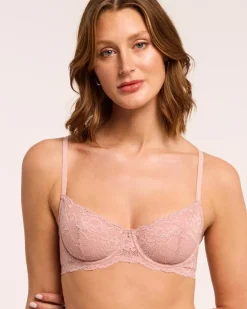 Montelle: Flirt Demi Lace Bra - D+ Cups Only