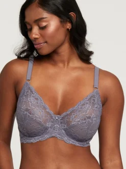 Montelle: Muse Full Cup Lace Bra - D+ Cups Only