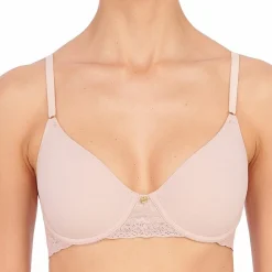 Natori: Bliss Perfection Unlined Bra - Rose Beige