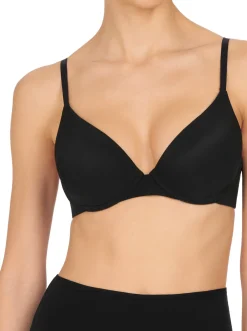 Natori: Minimal Convertible Push-Up Bra - Black