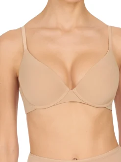 Natori: Minimal Convertible Push-Up Bra - Cafe