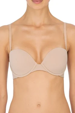 Natori: Minimal Strapless Contour Bra - Cafe