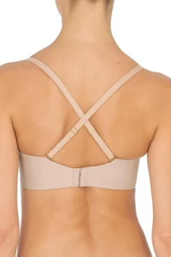 Natori: Minimal Strapless Contour Bra - Cafe