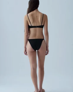 Nu Swim: Lucky Bikini Top - Black