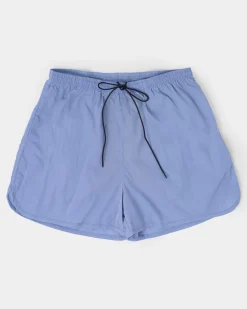 Nu Swim: Moon Unisex Swim Shorts - Light Blue