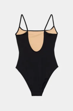 Nu Swim: Noodle Thin Strap One Piece - XXL