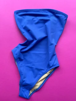 Nu Swim: Saturn Strapless One Piece - Morpho