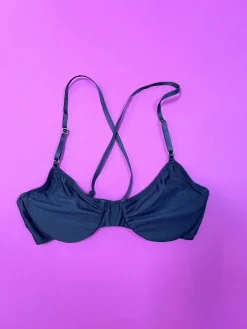 Only Hearts: Second Skins Racerback Bra - Black