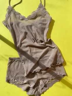 Only Hearts: Tulle with Lace Cami - Mystic Grey