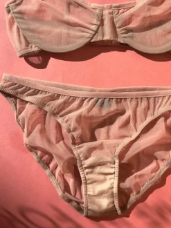 Only Hearts: Whisper French Bikini Brief - Rosewater