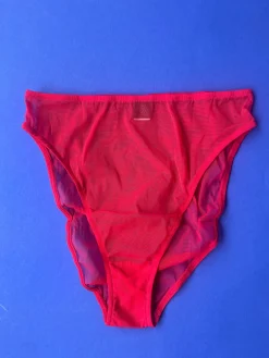 Only Hearts: Whisper High Cut Brief - Tango Red