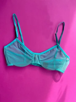 Only Hearts: Whisper Underwire Bra - Aqua
