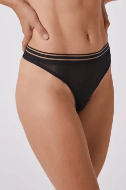 Opaak: Anou Mesh Thong - S, XL, XXL
