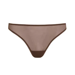 Ownbrown: Mesh Thong - Yemoya
