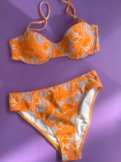 Pale Swimwear: Cleo Underwire Bikini Top - Orange