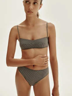 Pale Swimwear: Cosima Mid-Rise Bikini Bottom - S, Last One!