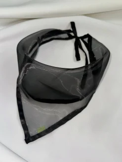 Room Shop: Frankie Sheer Headscarf - Black