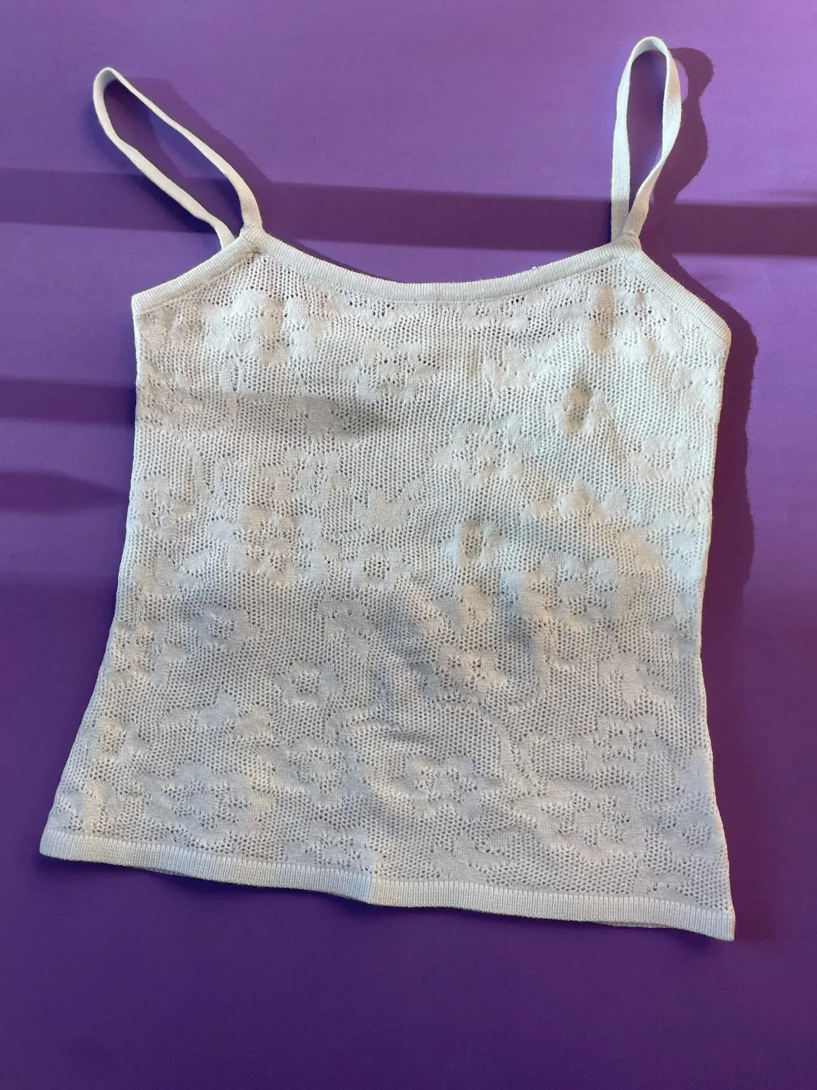 Sensual Tension: Ann 3D Knit Tank Top - Paradise