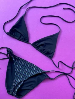 Siyu: Leila Reversible Tie Side Bikini Bottom - L, XL