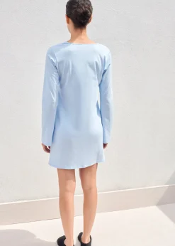 Skin: Carmine Long Sleeve Sleepshirt - XS, Last One!