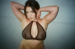 Toru & Naoko: Janice Keyhole Bra - Black