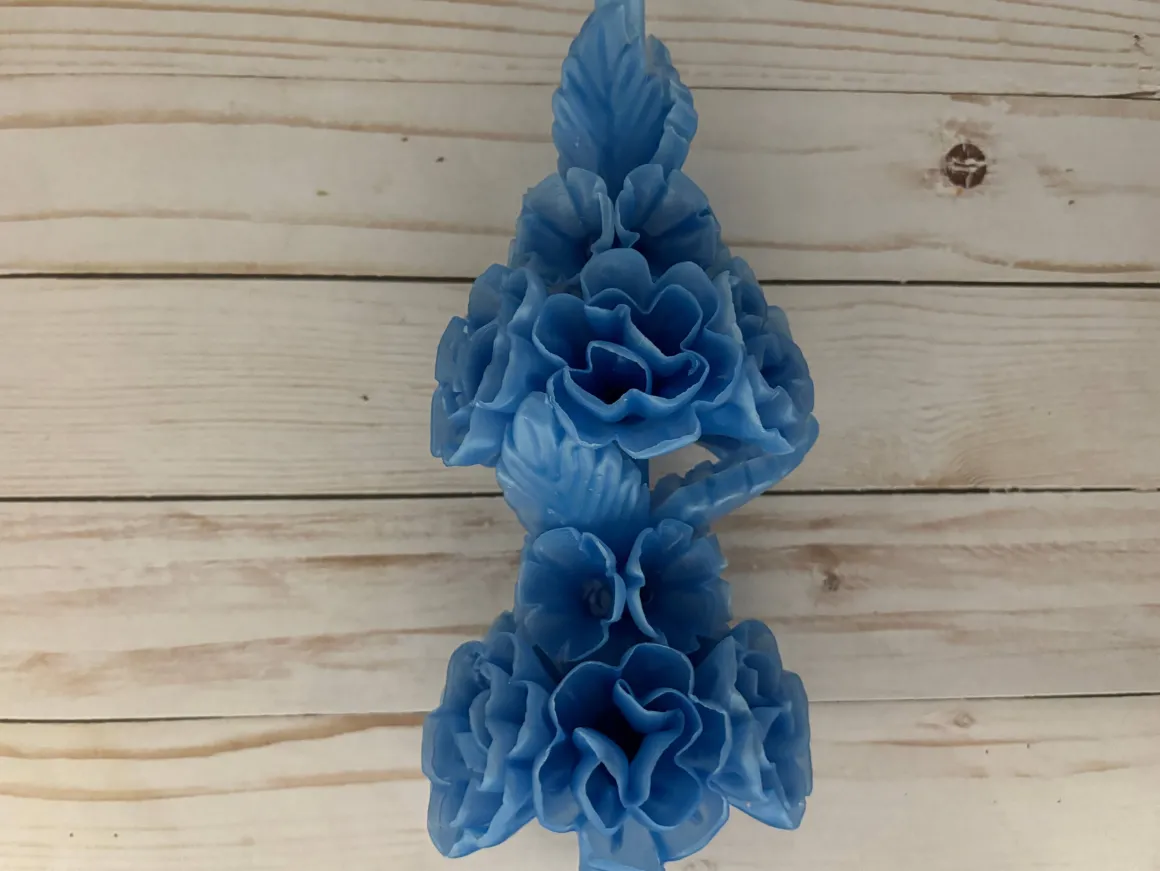 VIVA: Large Oaxaca Candle - Blue